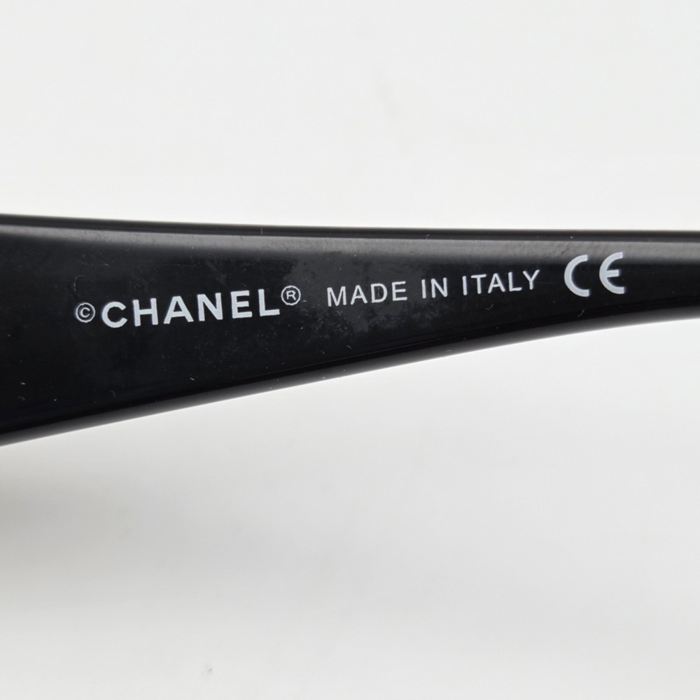 Vintage Chanel Camellia Gold Wrap Sunglasses 4164-B C.125/6H Authenticated - Picture 4 of 11